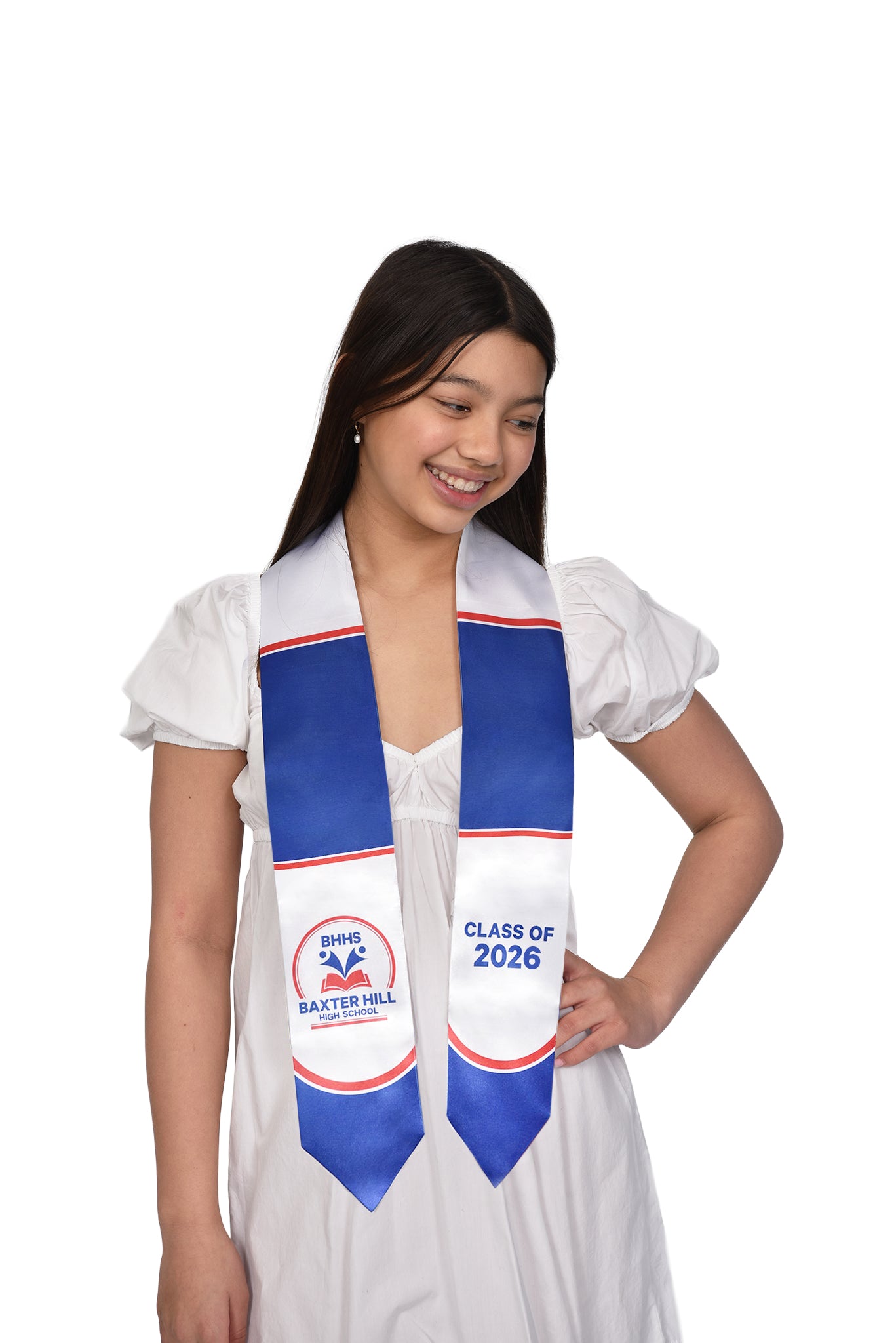 Custom Middle School & Junior High School Graduation Stole