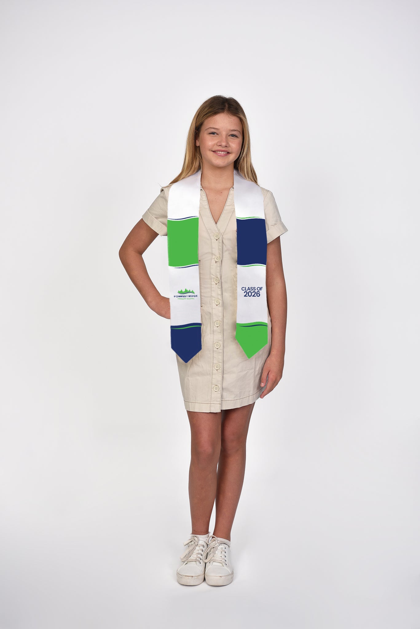 Custom Middle School & Junior High School Graduation Stole