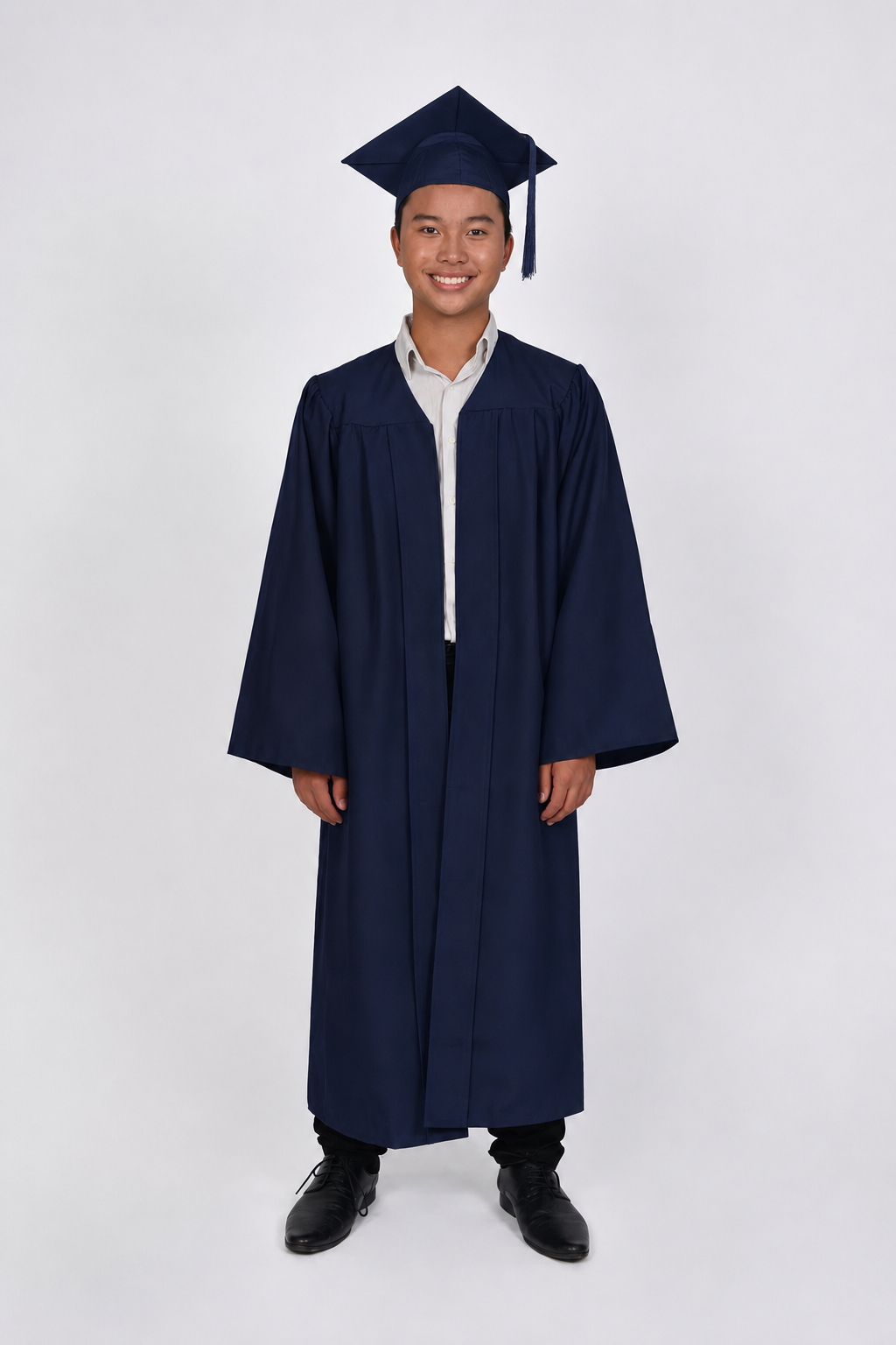 Graduation Gown and Mortarboard Set