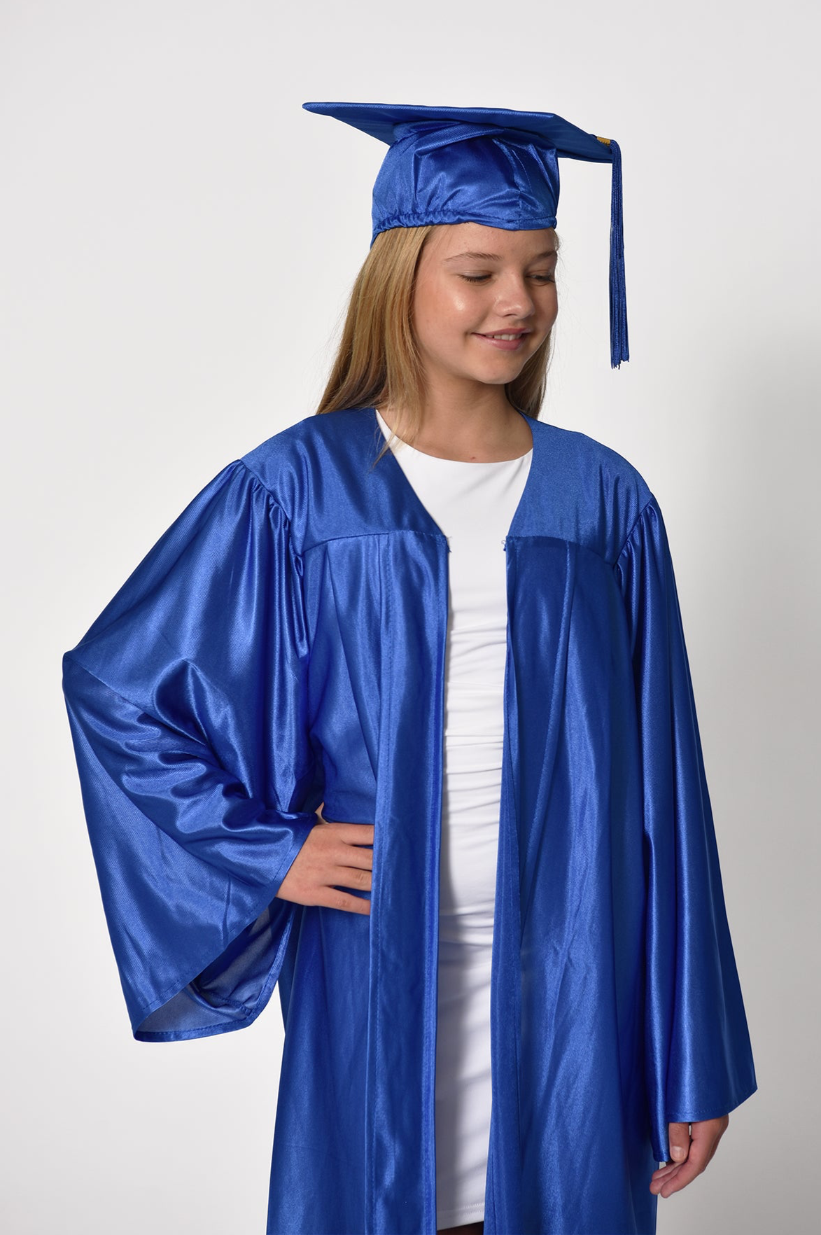 Middle School & Junior High School Graduation Gown & Cap Set