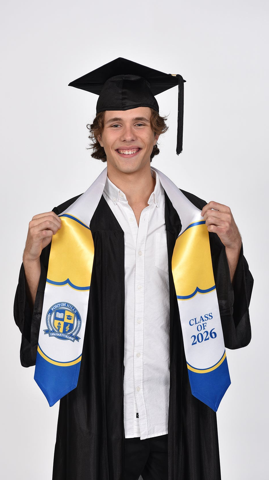 Class Of 2026 Customizable Stole For USA College