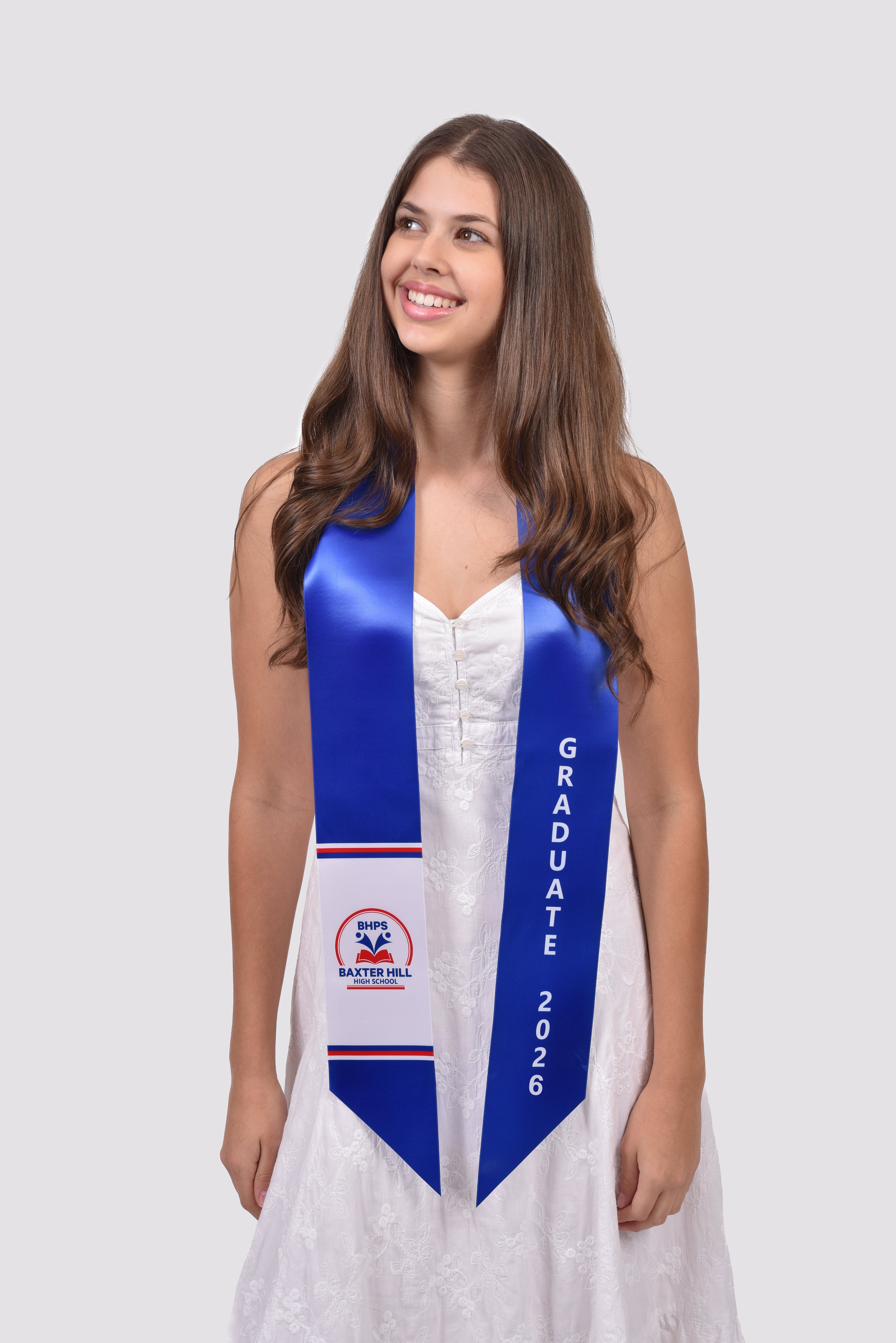 Custom Graduation Stole - Ribbon Style