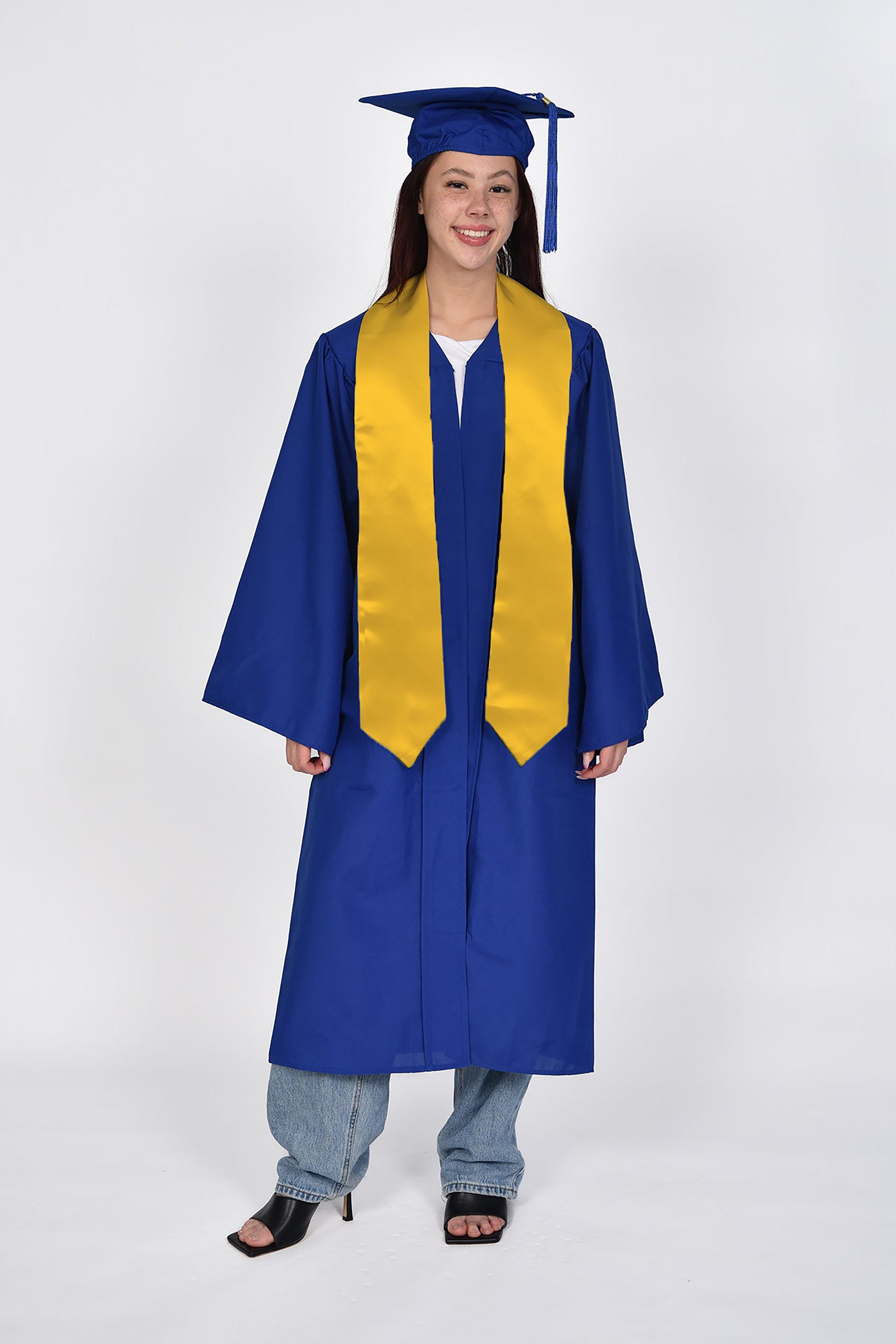 Pain Gold Coloured Graduation Stole