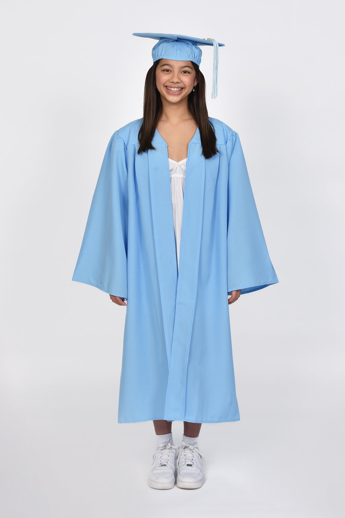 Middle School & Junior High School Graduation Gown & Cap Set