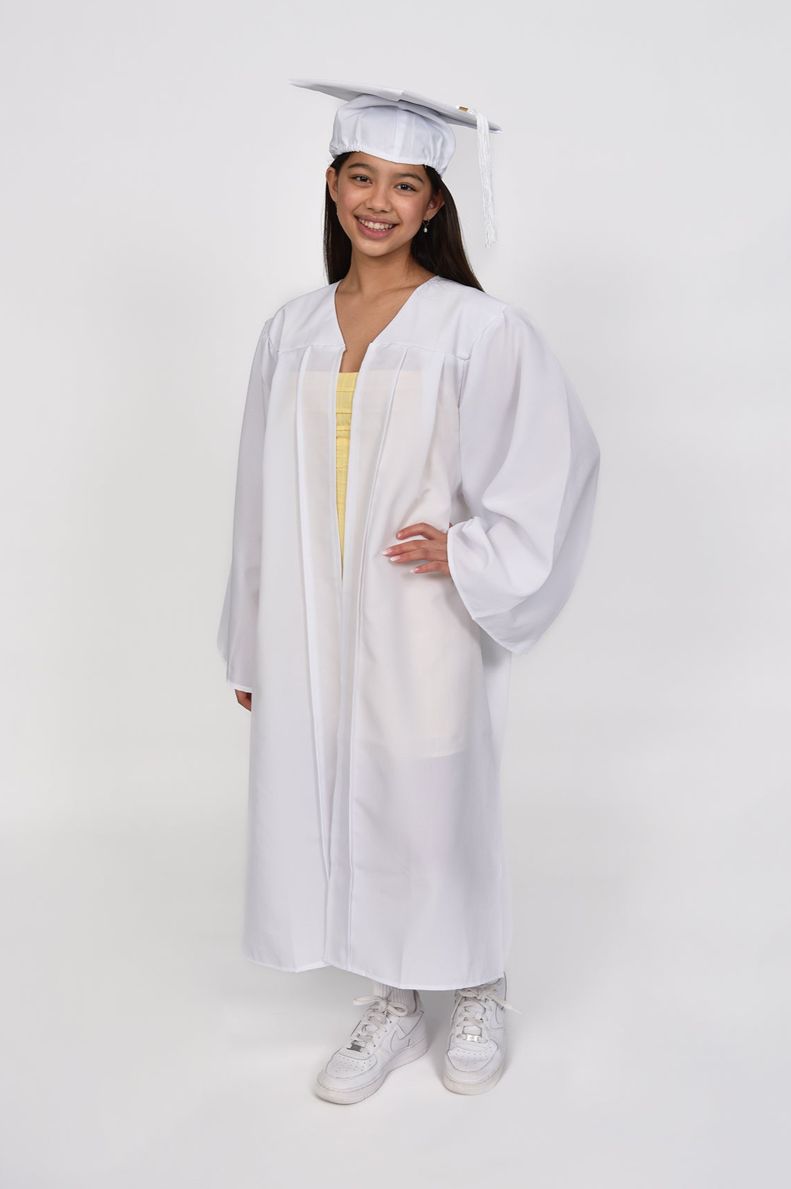 Middle School & Junior High School Graduation Gown & Cap Set