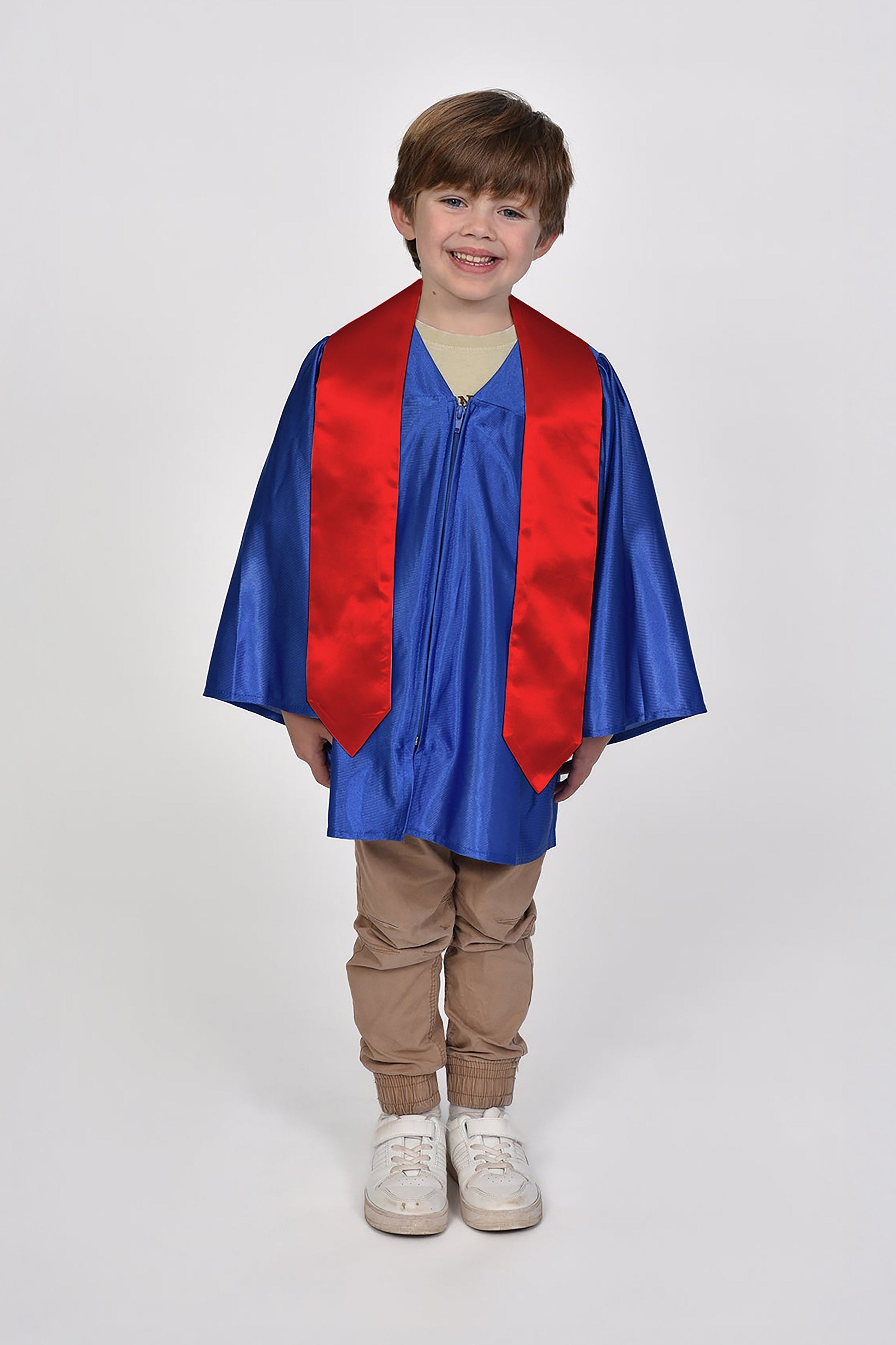 Red Kindergarten Sized Graduation Sash